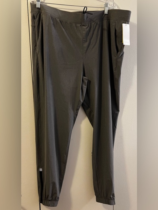all in motion Other - Men's Dark Gray Jogger Sweatpants - Lightweight Everyday Comfort (Size XL)